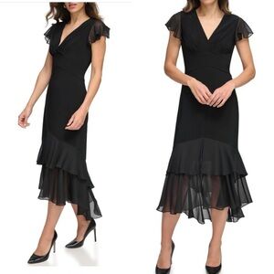 Tommy Hilfiger Black High Low Dress